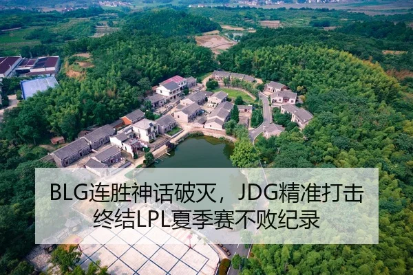BLG连胜神话破灭，JDG精准打击终结LPL夏季赛不败纪录